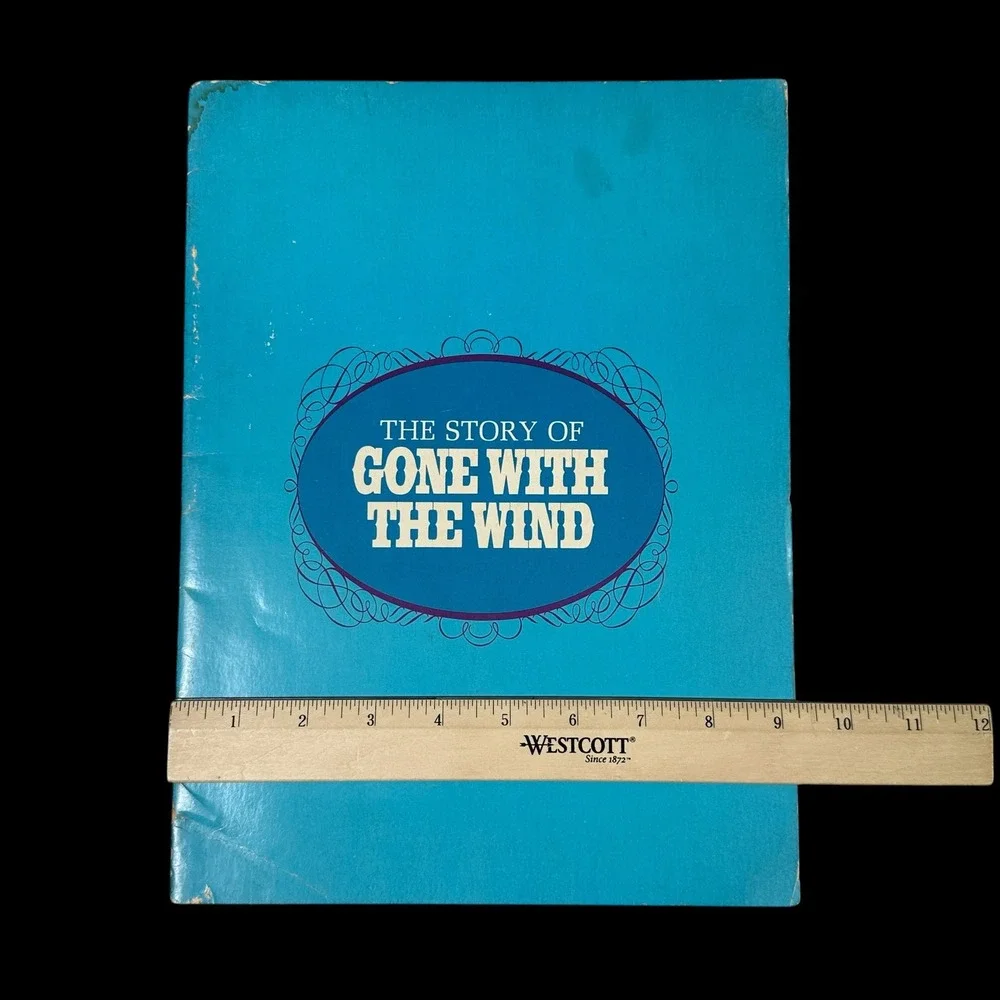 Vintage 1967 The Story of Gone With The Wind Souvenir Program MGM Movie Book